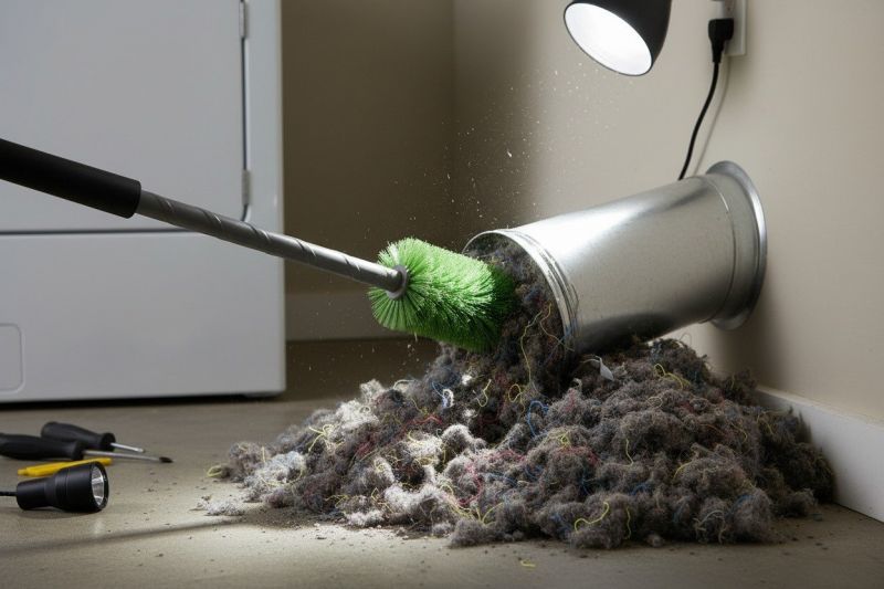 Dryer Vent Cleaning detail