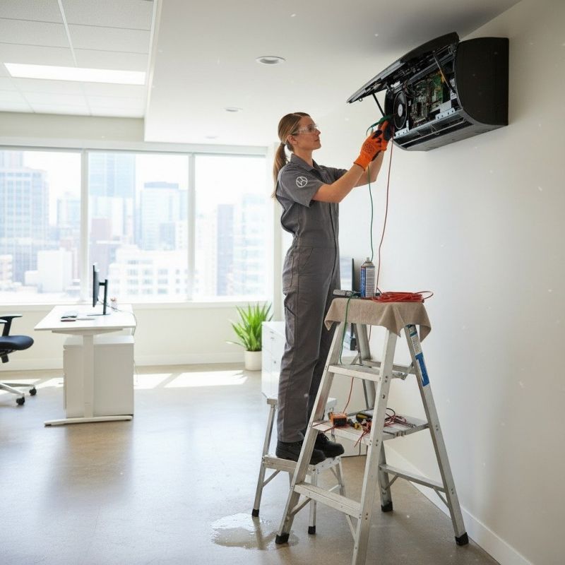 Ductless Minisplit Service detail