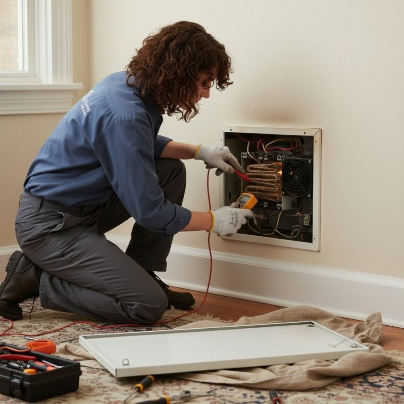 Electric Heating Repair detail